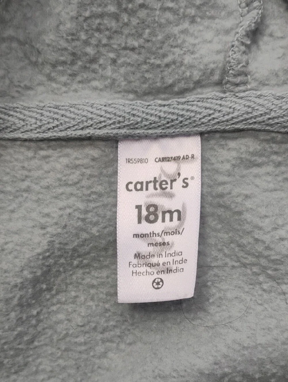 Carters light blue